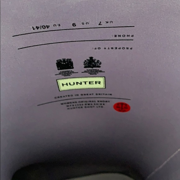 Hunter original short matte rain boots - Picture 8 of 8